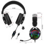 MICRO CASQUE FILAIRE GAMER SPIRIT OF GAMER XPERT H600 RGB - NOIR