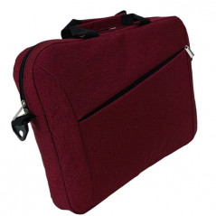 SACOCHE POUR PC PORTABLE 15.6" - ROUGE