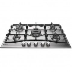 PLAQUE DE CUISSON ENCASTRABLE ARISTON PCN751TIXA 5 FEUX 75CM INOX