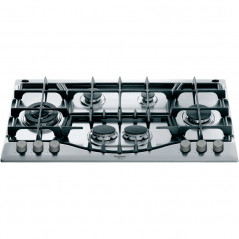 PLAQUE DE CUISSON ENCASTRABLE ARISTON PHN961TSIXA 6 FEUX 90CM INOX
