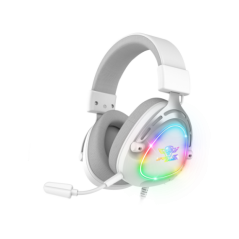 Micro Casque Gamer Filaire SPIRIT OF GAMER ELITE H40 DARK RGB - BLANC