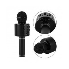 Microphone Sans Fil Handheld ktv WS-858 Noir