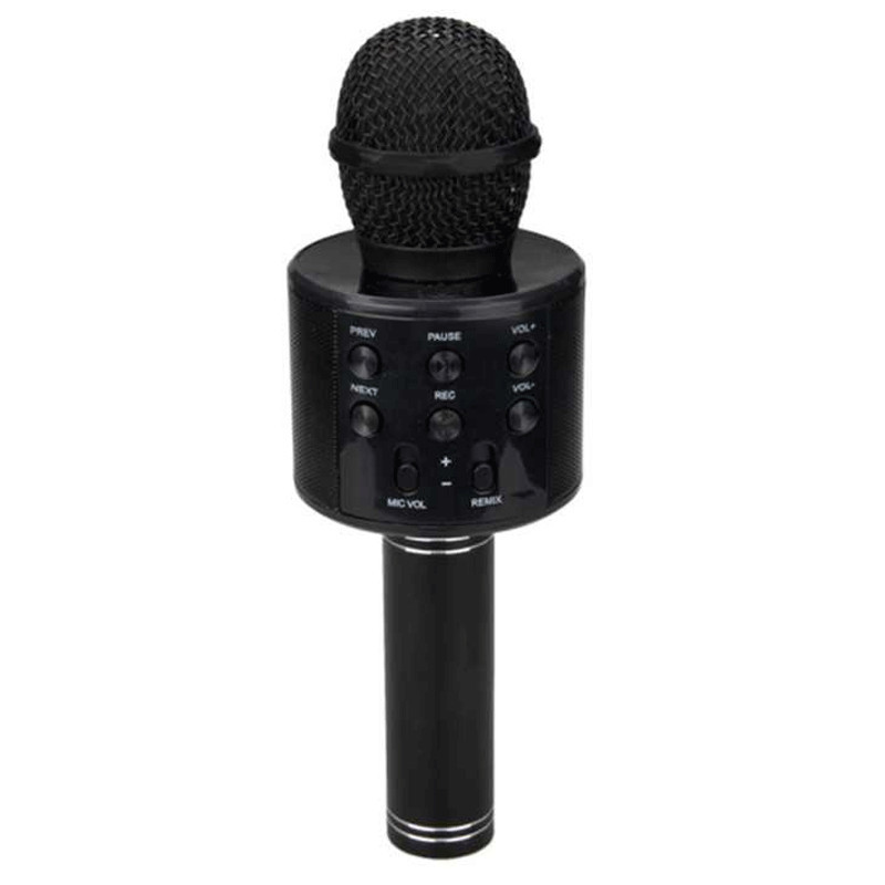 Microphone Sans Fil Handheld ktv WS-858 Noir
