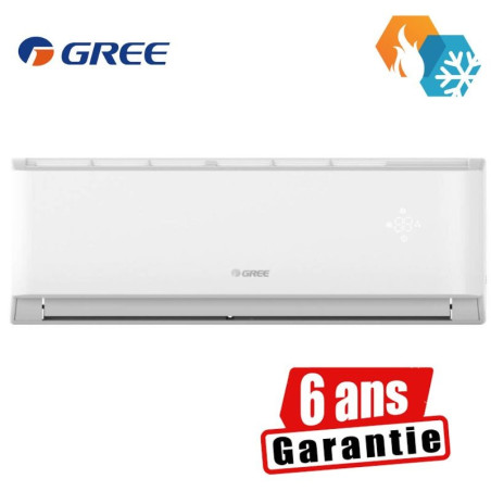 Climatiseur GREE Inverter Tropicalisé 24000 BTU Chaud/Froid Smart - Garantie 3ans