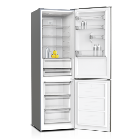 Réfrigérateur Compbiné SABA avec Afficheur NoFrost 381L / Silver