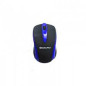 Souris Macro 555 Noir & Bleu - 1000 DPI, USB filaire