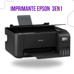 Epson EcoTank L3210 - Imprimante Multifonction Couleur à Réservoir Rechargeable 3 en 1