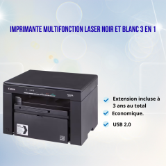 IMPRIMANTE CANON I-SENSYS MF3010 3EN1 LASER MONOCHROME - NOIR