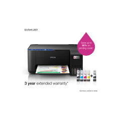 Imprimante Epson EcoTank L3251 - Multifonction 3-en-1 Wi-Fi Sans Cartouche à Réservoir Intégré Économique