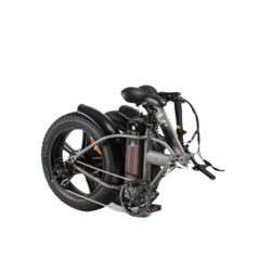Vélo Électrique Pliable Monster Bike M1 Gris - Moteur 350W, 7 Vitesses, Autonomie 35 km