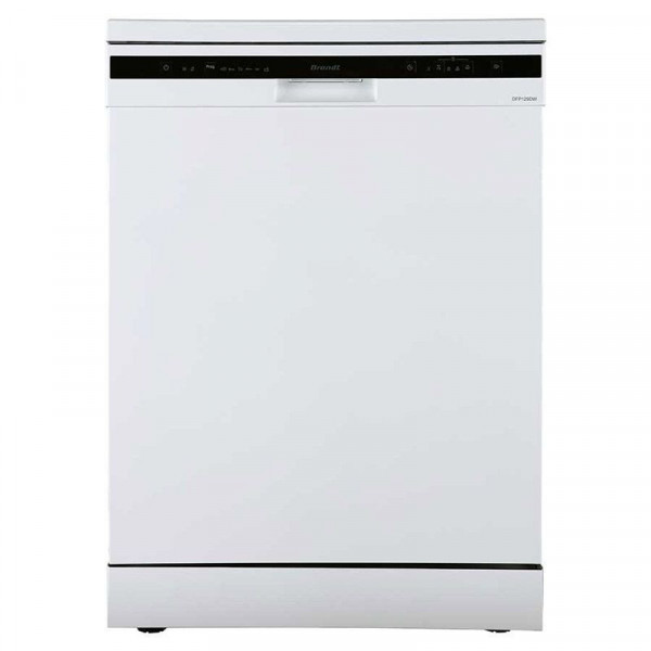 LAVE VAISSELLE BRANDT 12 COUVERTS DFP129DW BLANC